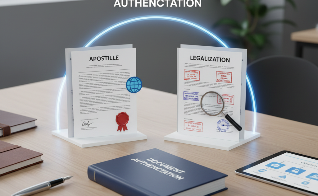 Apostille vs Legalization: Understanding Document Authentication