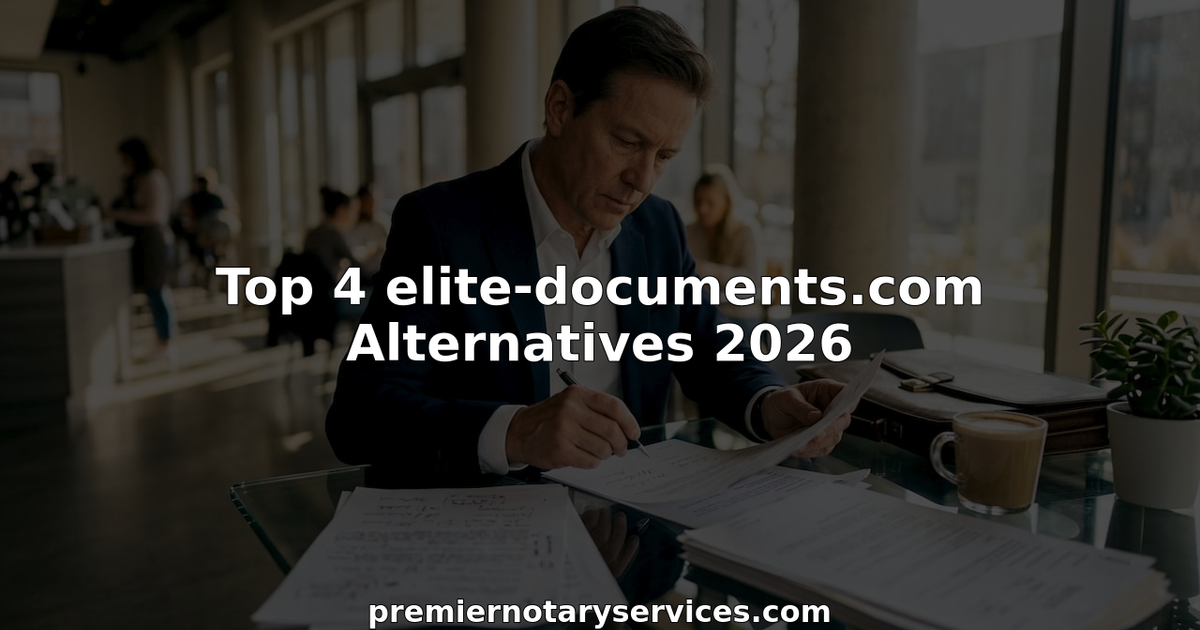 Top 4 elite-documents.com Alternatives 2026