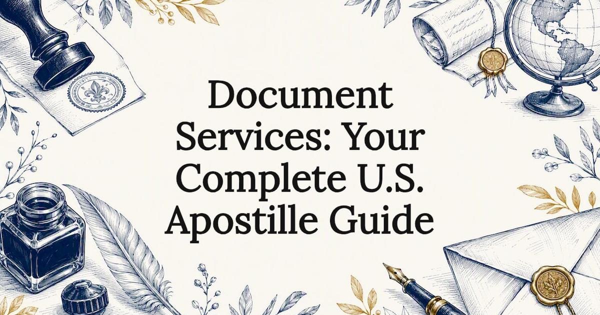 Document Services: Your Complete U.S. Apostille Guide